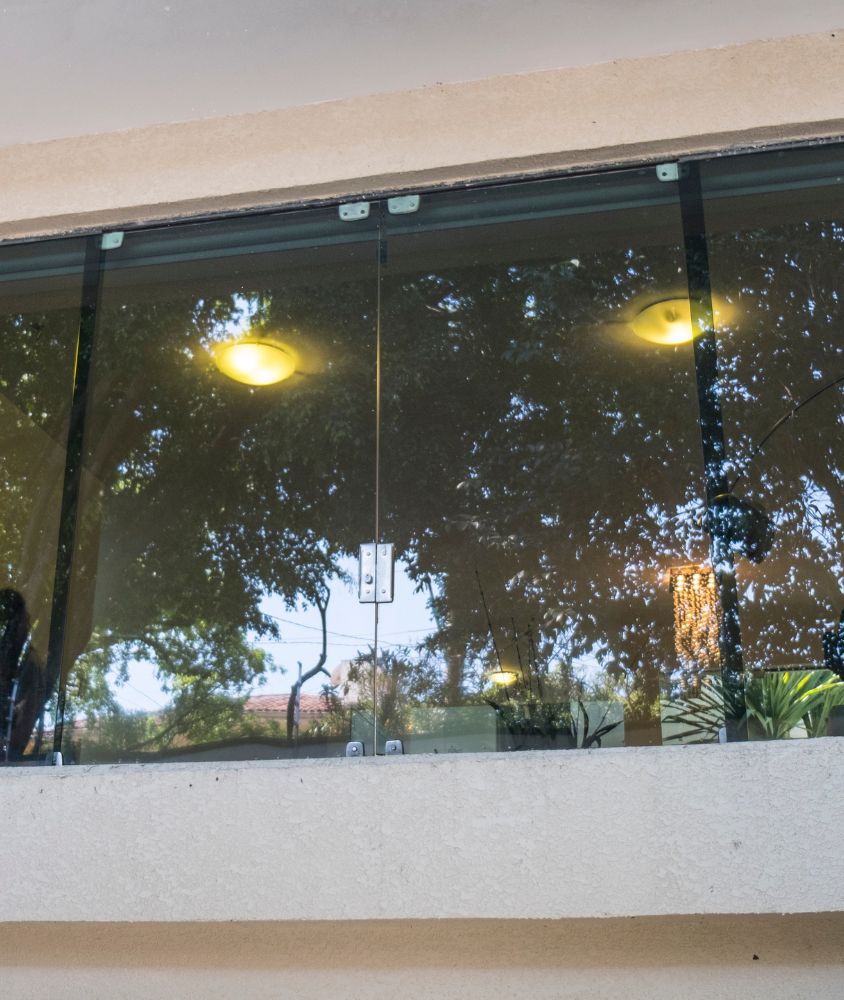 janela de vidro em Limeira