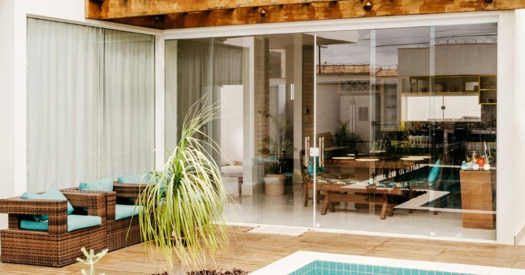 Portas de vidro em Limeira